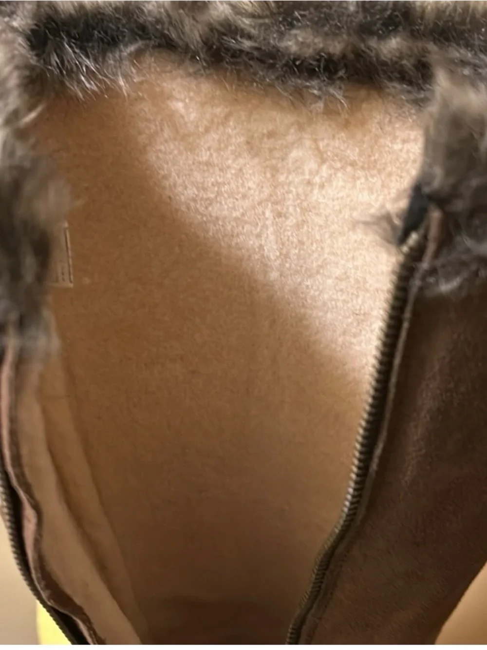 NIB BearPaw Dorothy Tall Wedge Brown Boots with Tread: Size 10 Medium